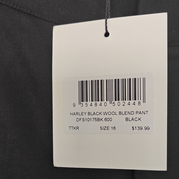 DISSH Black Wide Leg Pants - Picture 3 of 4